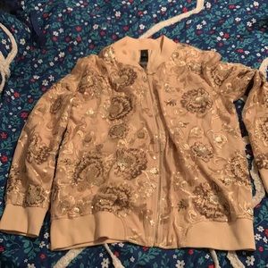 Chicos Black Label sequined jacket